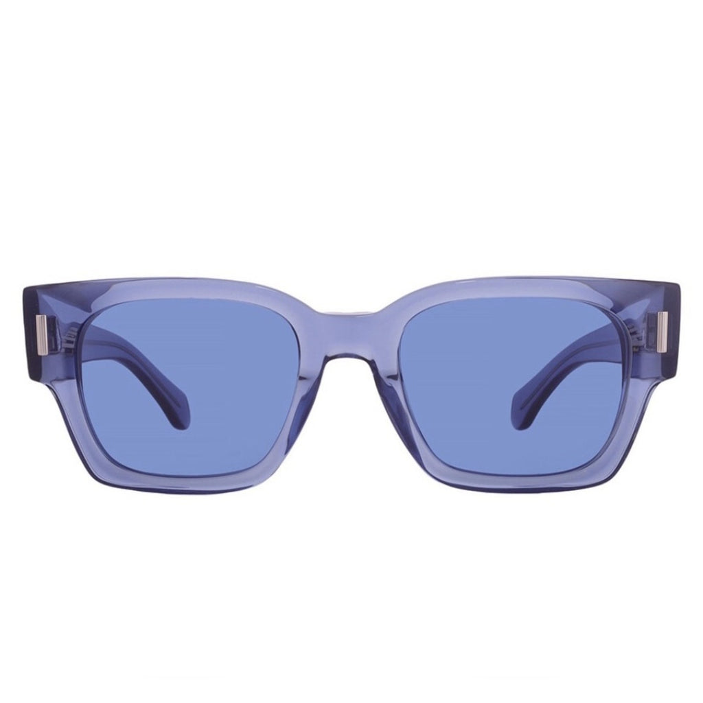 Salvatore Ferragamo Translucent Blue Sunglasses NWT MSRP $350
