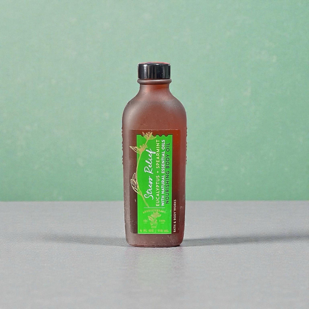 Bath & Body Works Stress Relief Eucalyptus Spearmint Body Oil