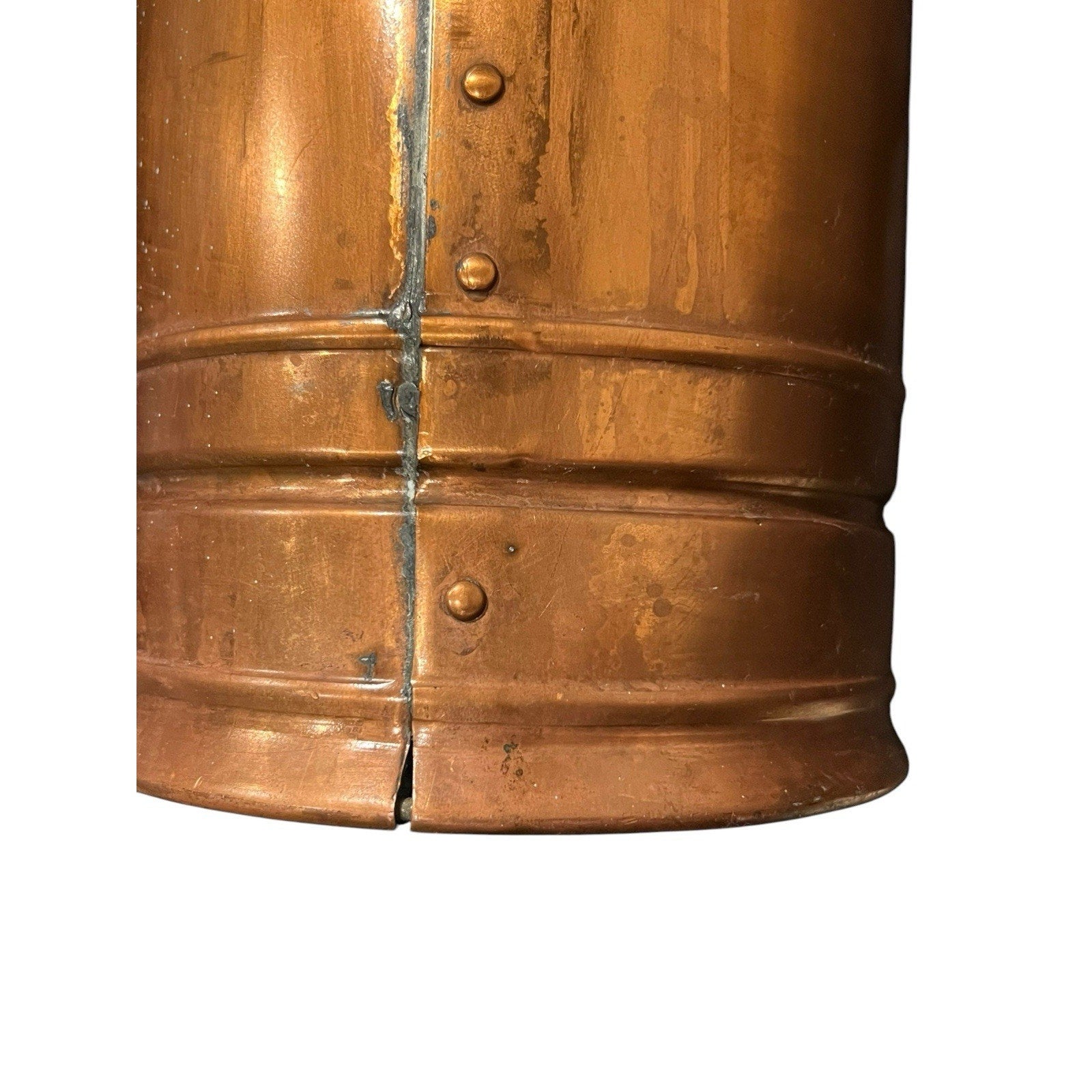 Red Star Vintage Copper / Brass Fire Extinguisher
