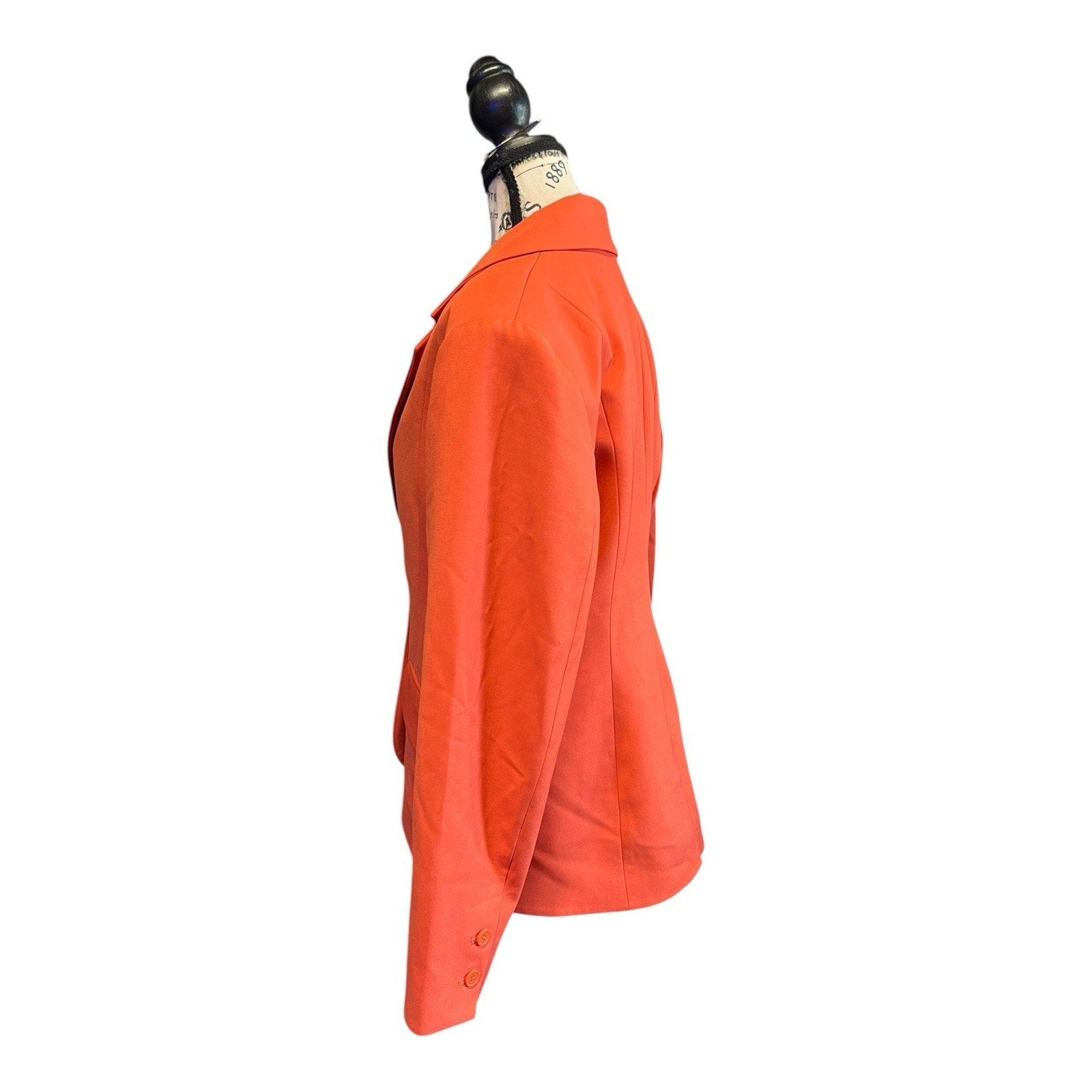 NWT Equipment Femme Acinta Blazer Chili Orange Single Button Jacket Sz 8