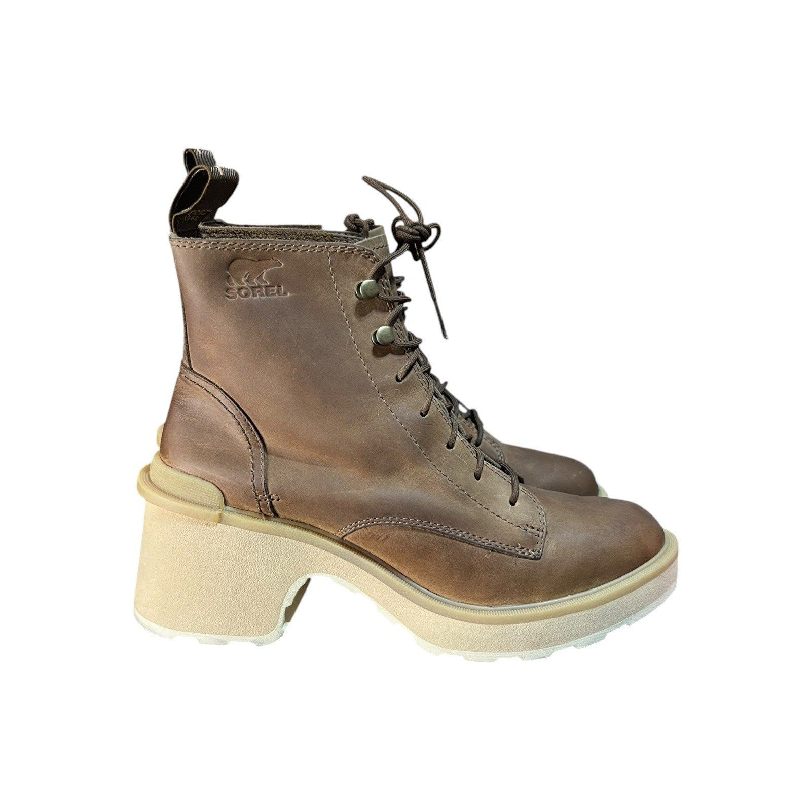 Sorel Women's Hi-Line Heel Lace Boot Size 9