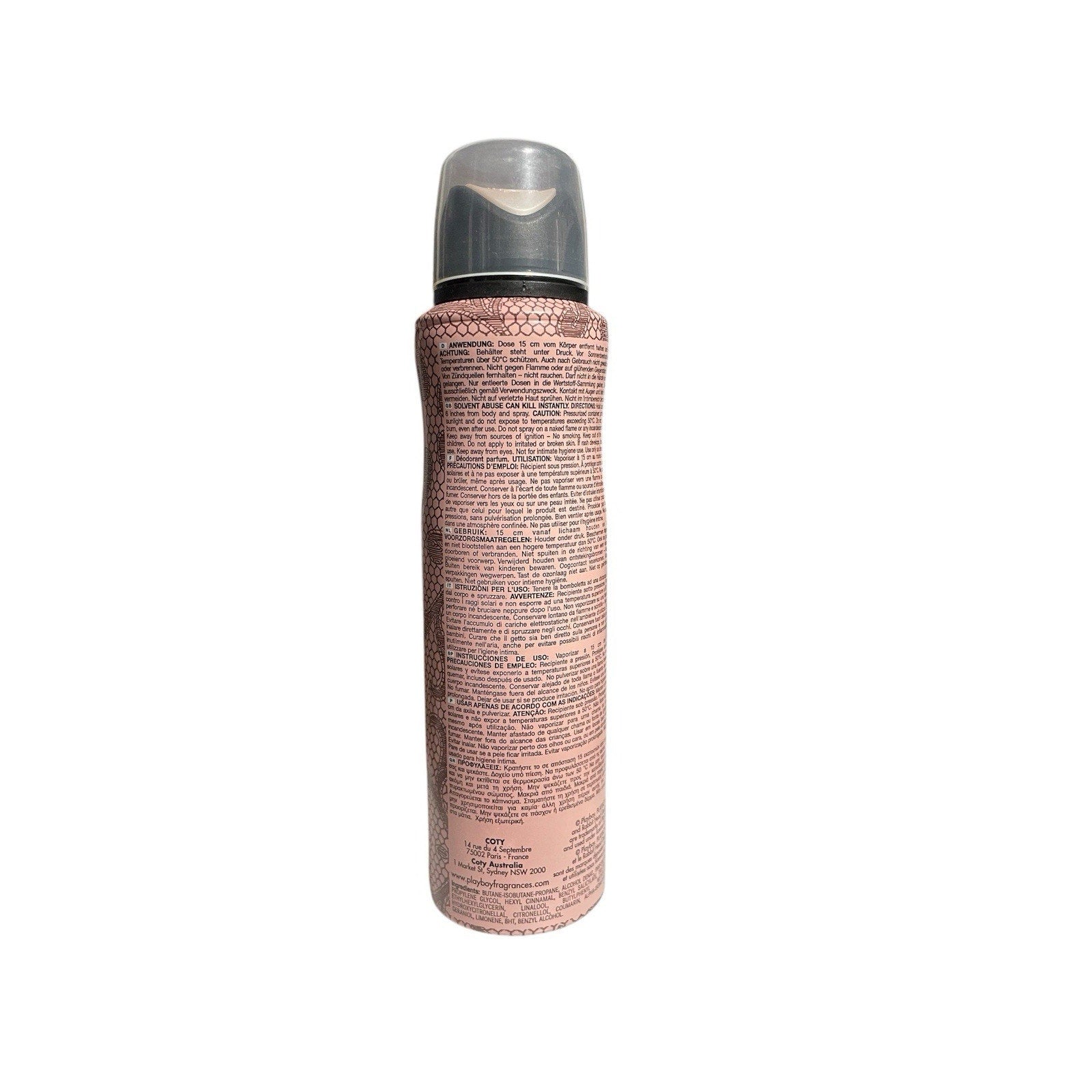 Playboy Play It Sexy 24 Hour Perfume Deodorant 150ml