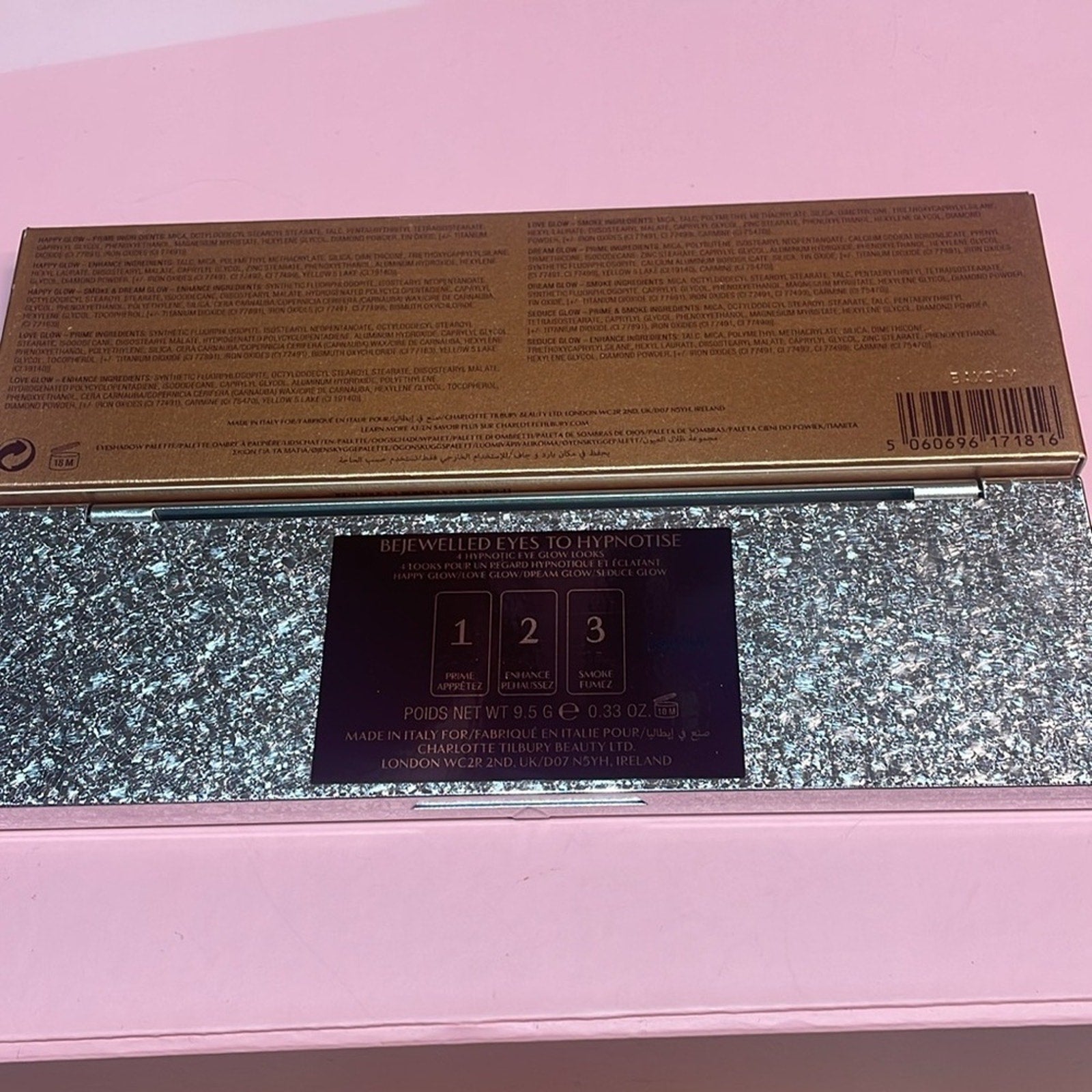 Charlotte Tilbury Bejewelled Eyes to Hypnotise Eyeshadow Pallet NIB