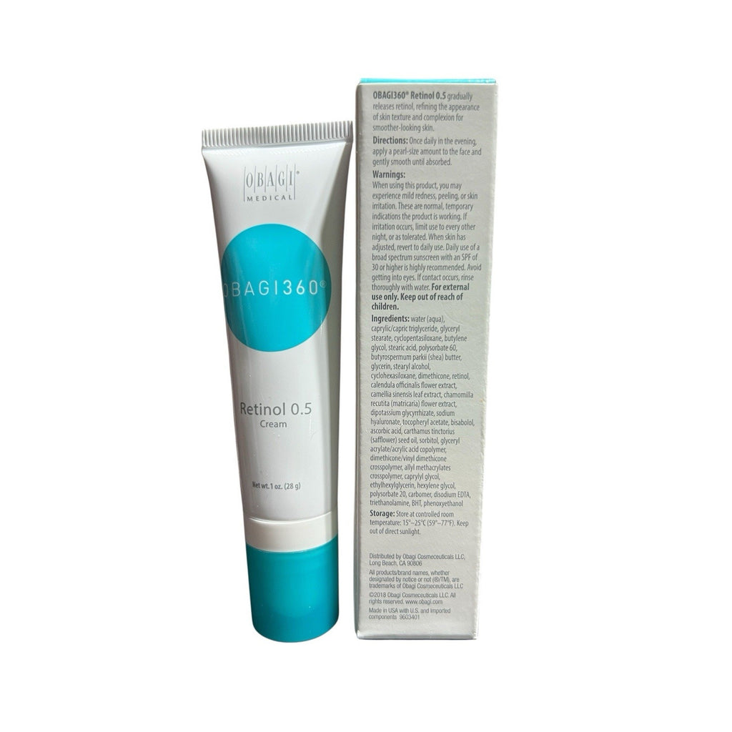 Obagi Retinol Cream 0.5 1 Oz NIB