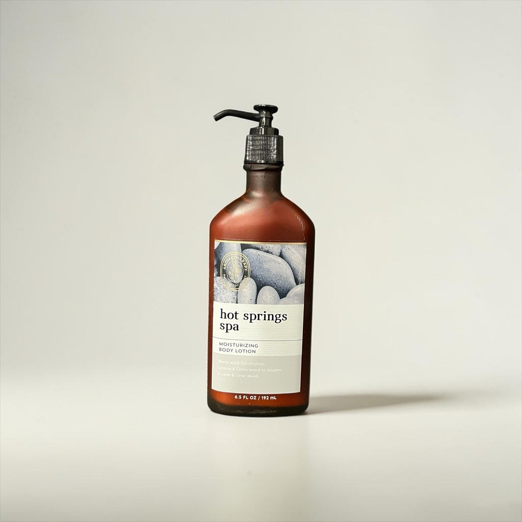 Bath And Body Works Aromatherapy Hot Springs Spa" moisturizing body lotion New