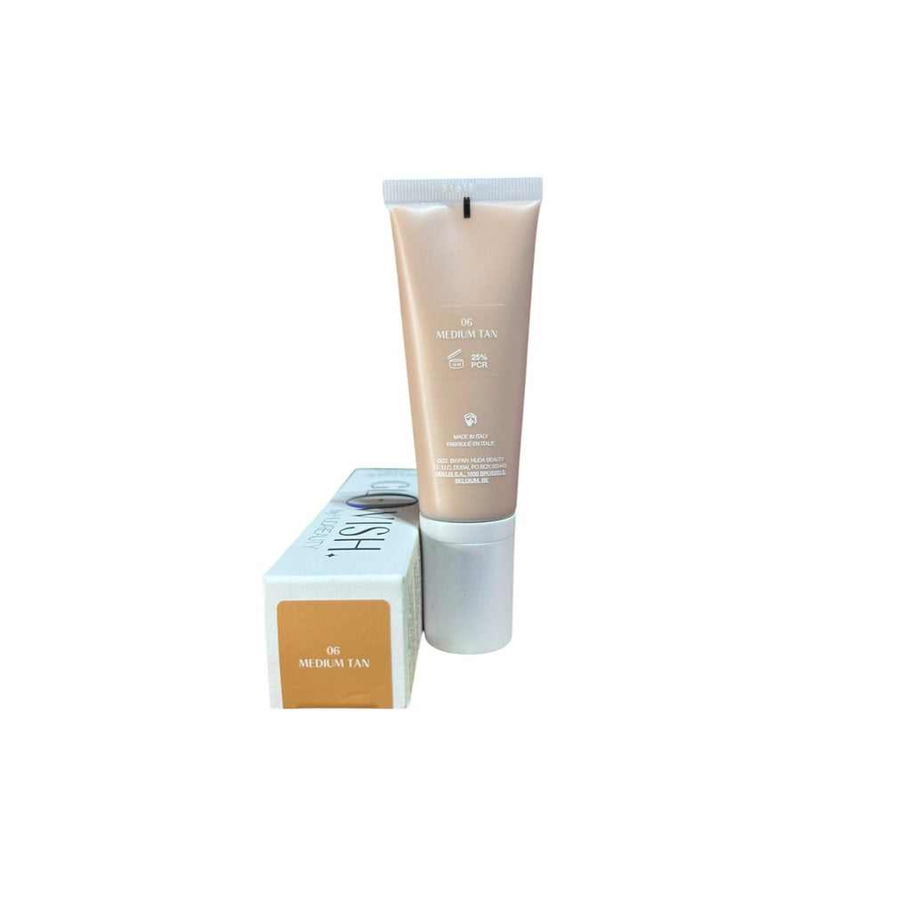 HUDA BEAUTY GloWish Multidew Skin Tint 06 Medium Tan New