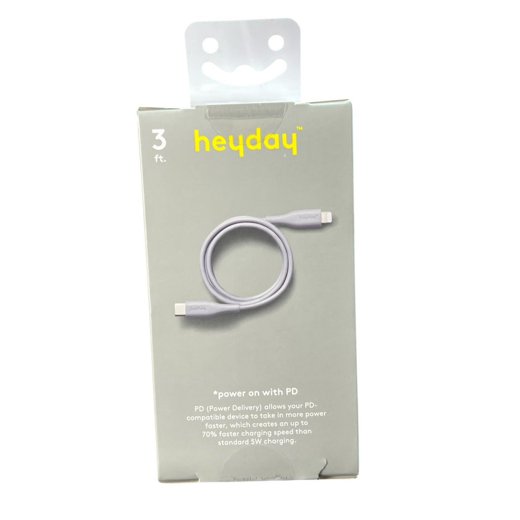 Heyday 3 Ft iPhone iPad Face Charging Cable NIB
