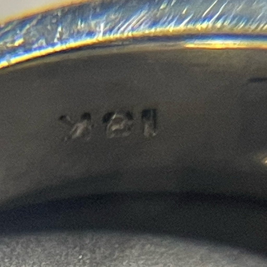 18K solid white Gold and amethyst ring with Moissanite accents