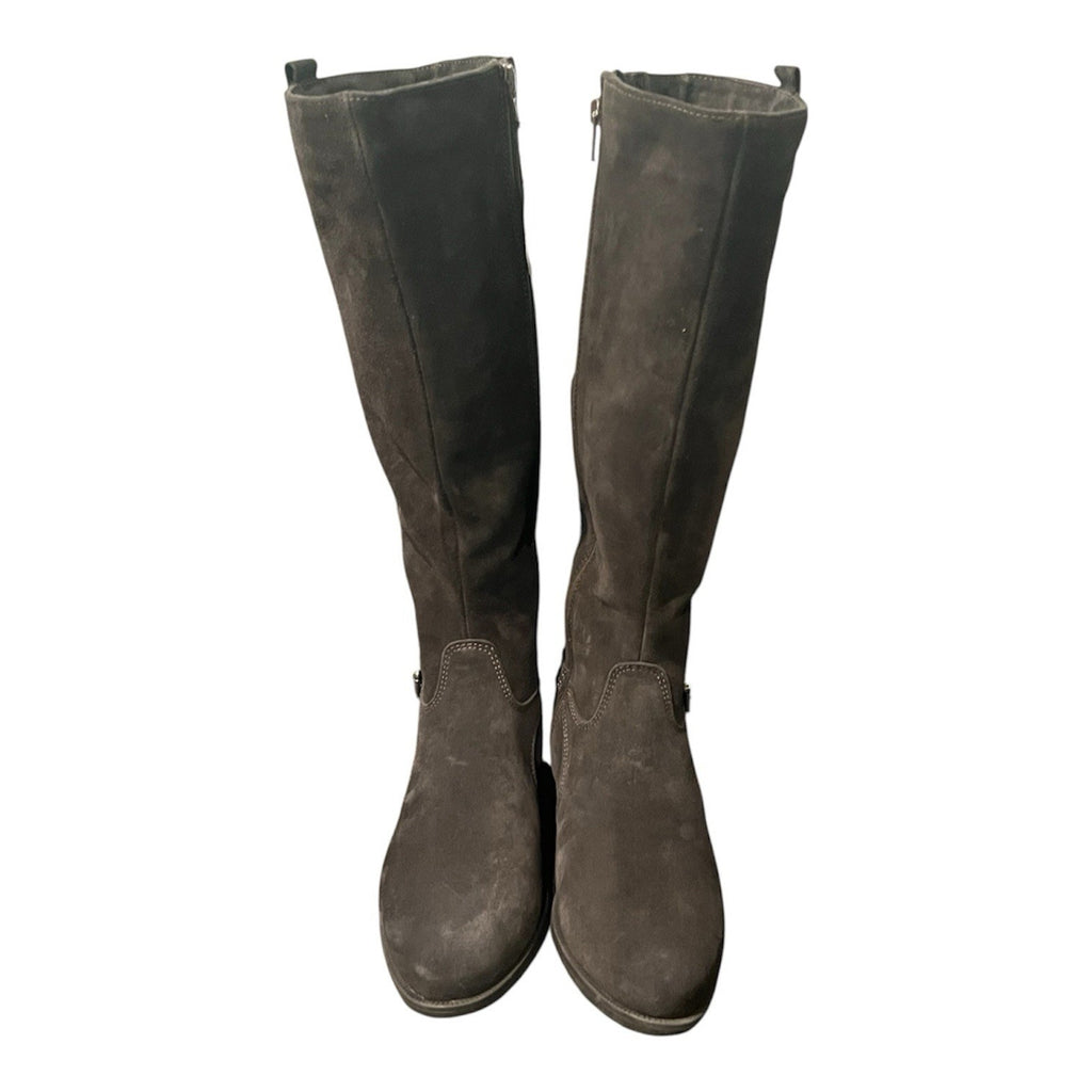 La Canadienne Gray Suede Riding Boot Women’s Size EU 38 US 7