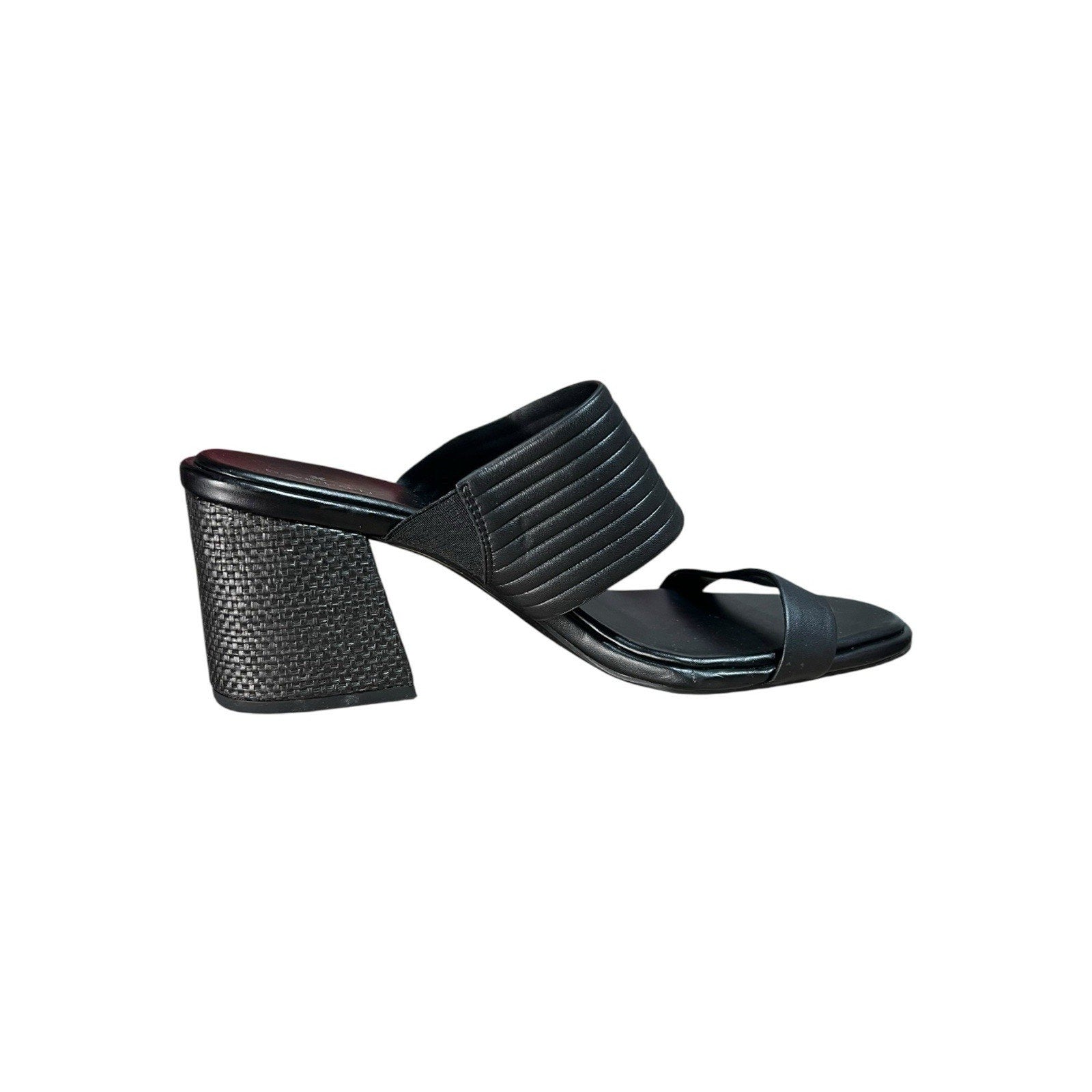Caslon Lamia slide sandals in black Eomens Shoe Size 12M