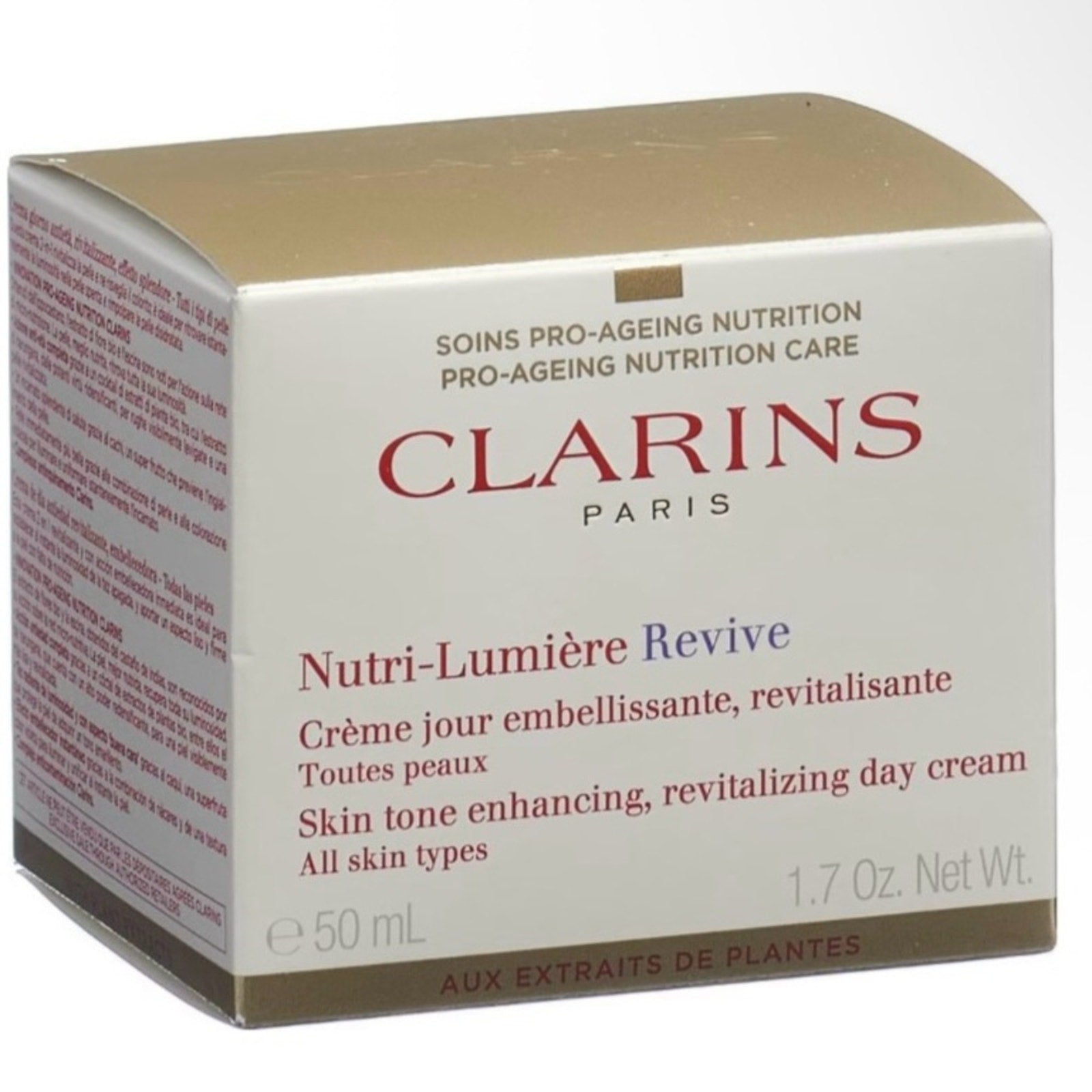 Clarins Moisturizer Nutri-Lumière Revive NIB $170 MSRP