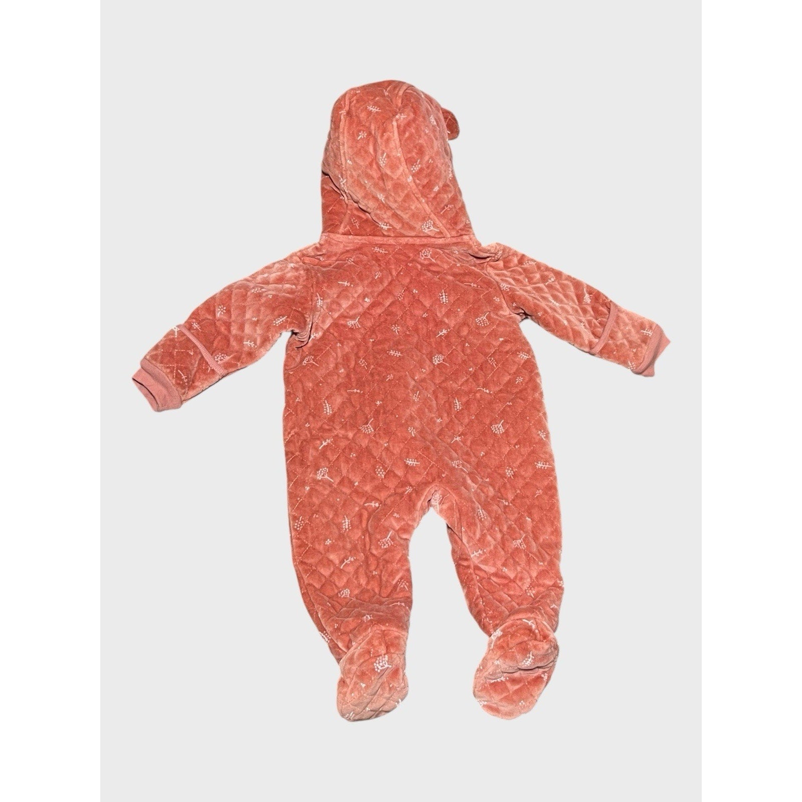 Nordstrom Baby Print Bunting in Pink Desert Dottie Size 9 Months New