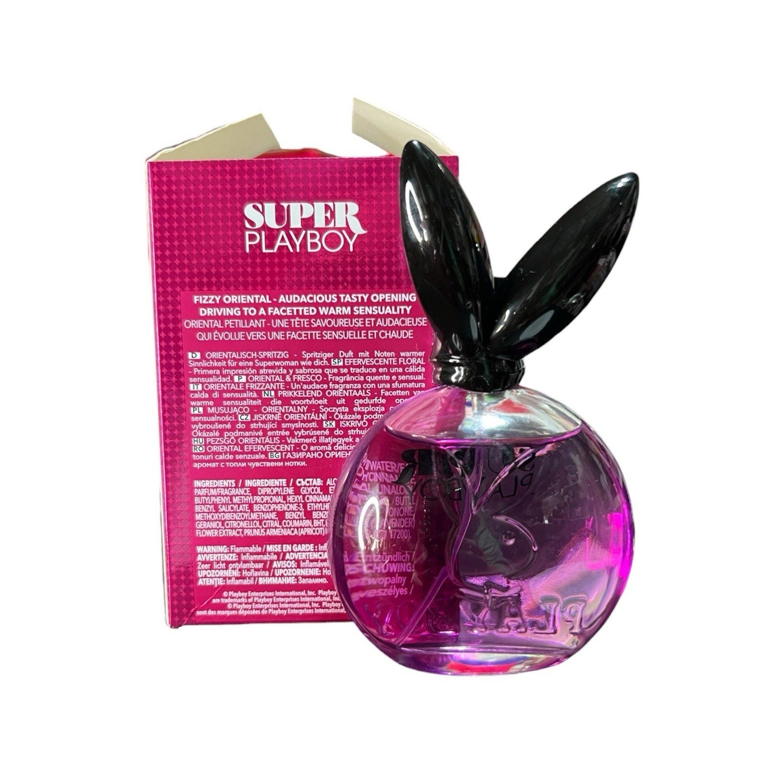 Super Playboy Eau De Toilette 2 Oz NIB