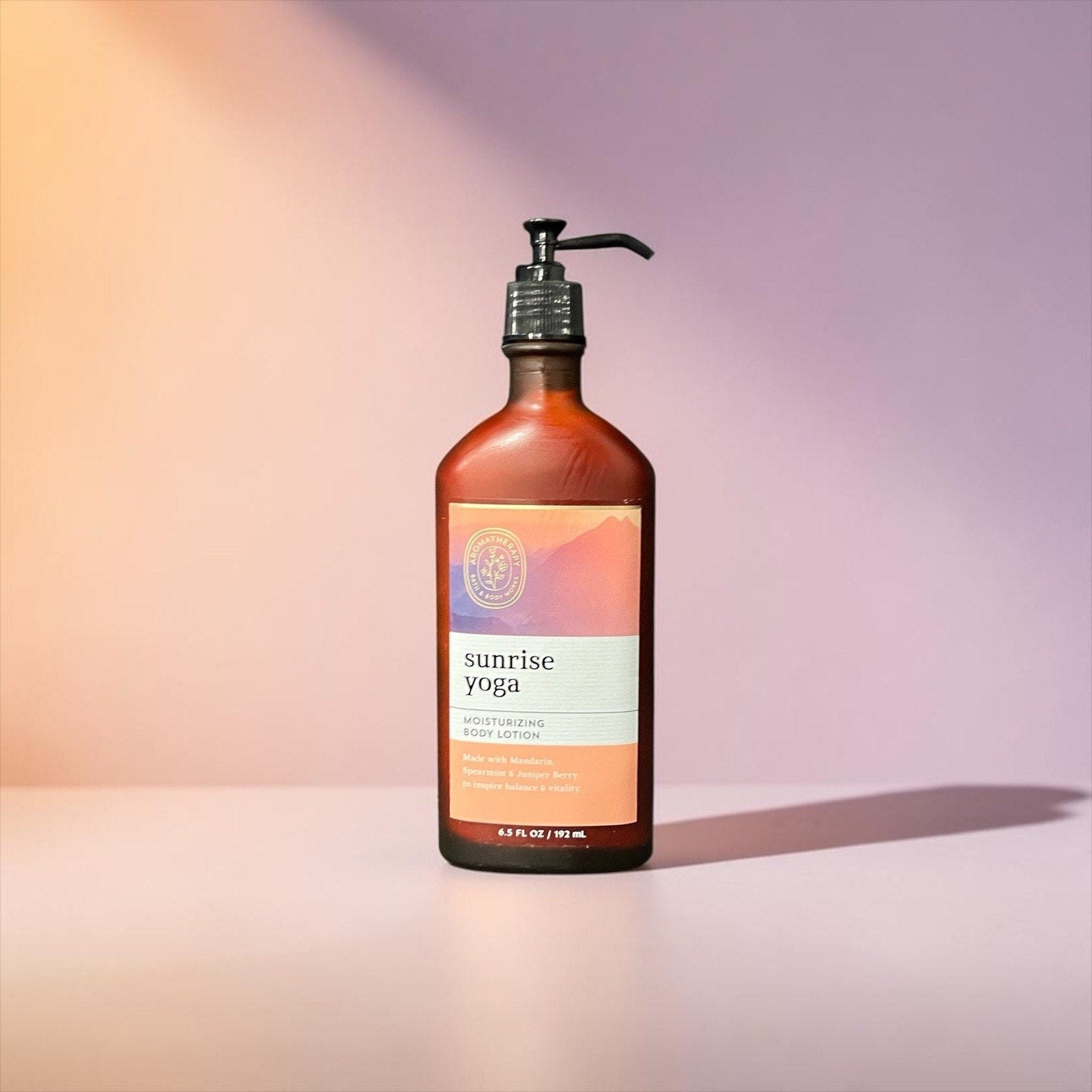 Bath And Body Works Aromatherapy Sunrise Yoga Lotion New