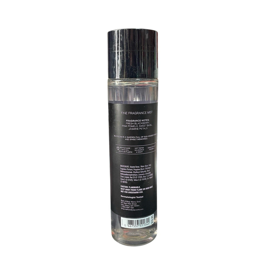 Bath & Body Works Blackberry & Basil Fine Fragrance Mist 8oz - New & Sealed