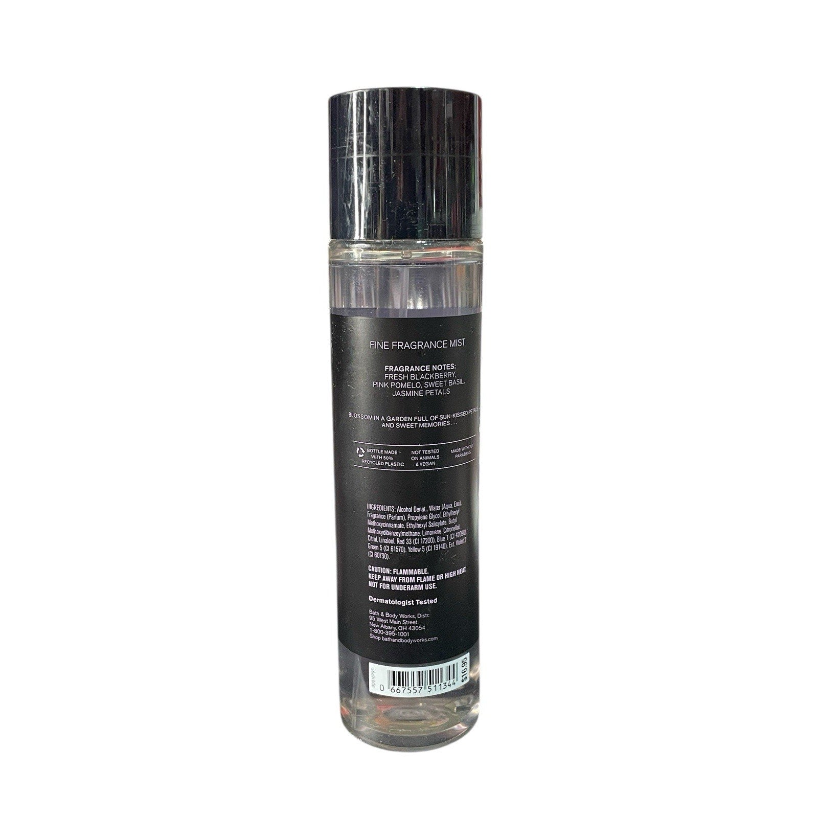 Bath & Body Works Blackberry & Basil Fine Fragrance Mist 8oz - New & Sealed