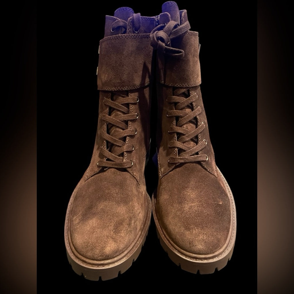 Vince Camuto Brown Suede Women's Boots Size 8 NWOT MSRP $250