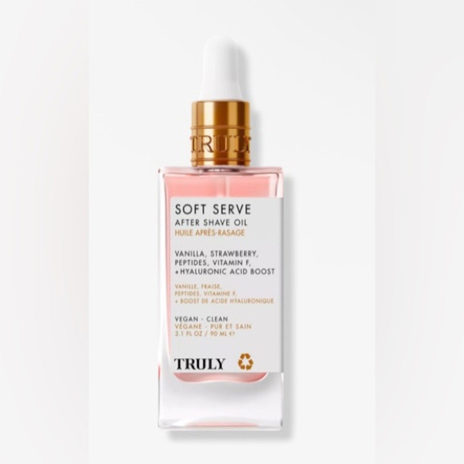 Truly Soft Serve After Shave Oil 3.1 Oz New No Box
