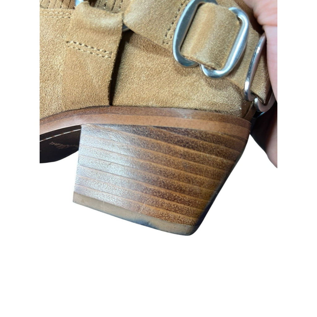 Sam Edelman Bellamie camel harness moto bootie Size 6.5M