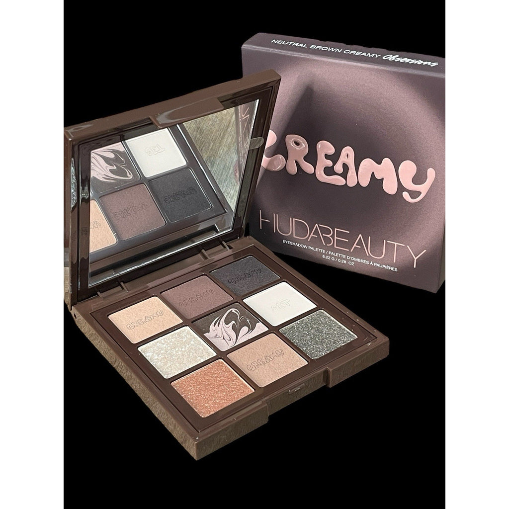 Huda Beauty Creamy Obsession Eyeshadow Palette – Neutral Brown: New in Box