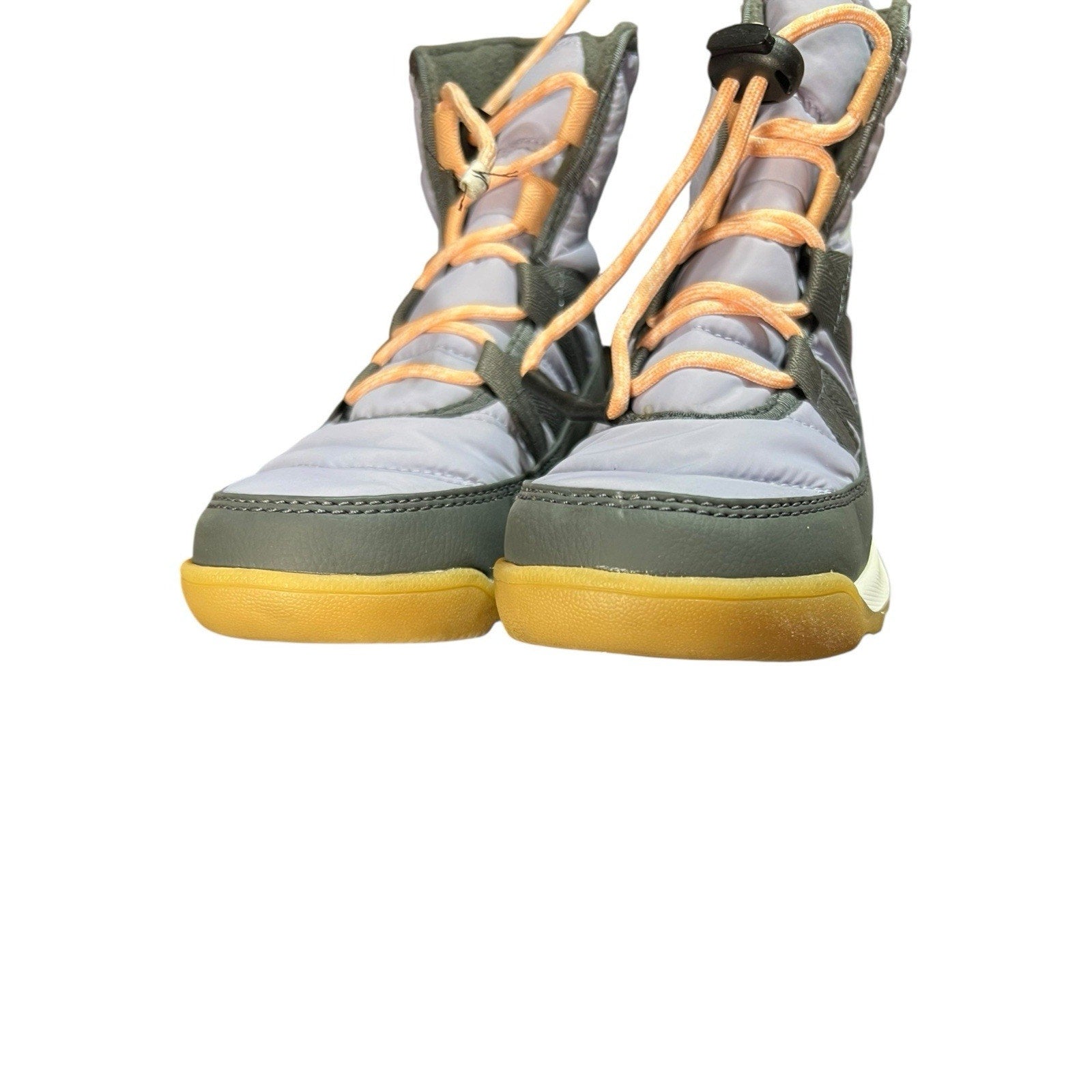 Sorel Whitney Purple And Gray Insulated Boots Youth Size 2