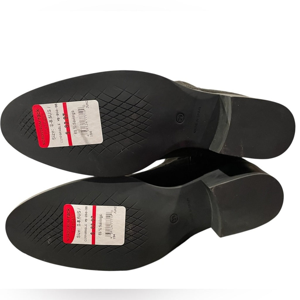 Toni Pons Winter Black Suede Knee-High Women's Boots size 39 MSRP $268