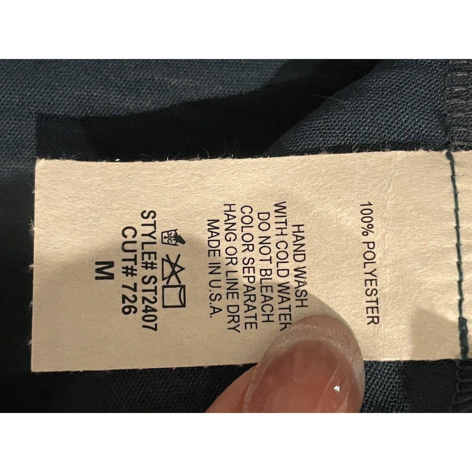 FSL Apparel Teal Blue Lightweight Blouse, New Without Tags