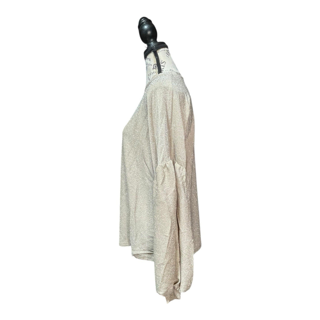 Hayden Los Angeles Size S Women’s Gold Blouse With Shimmer