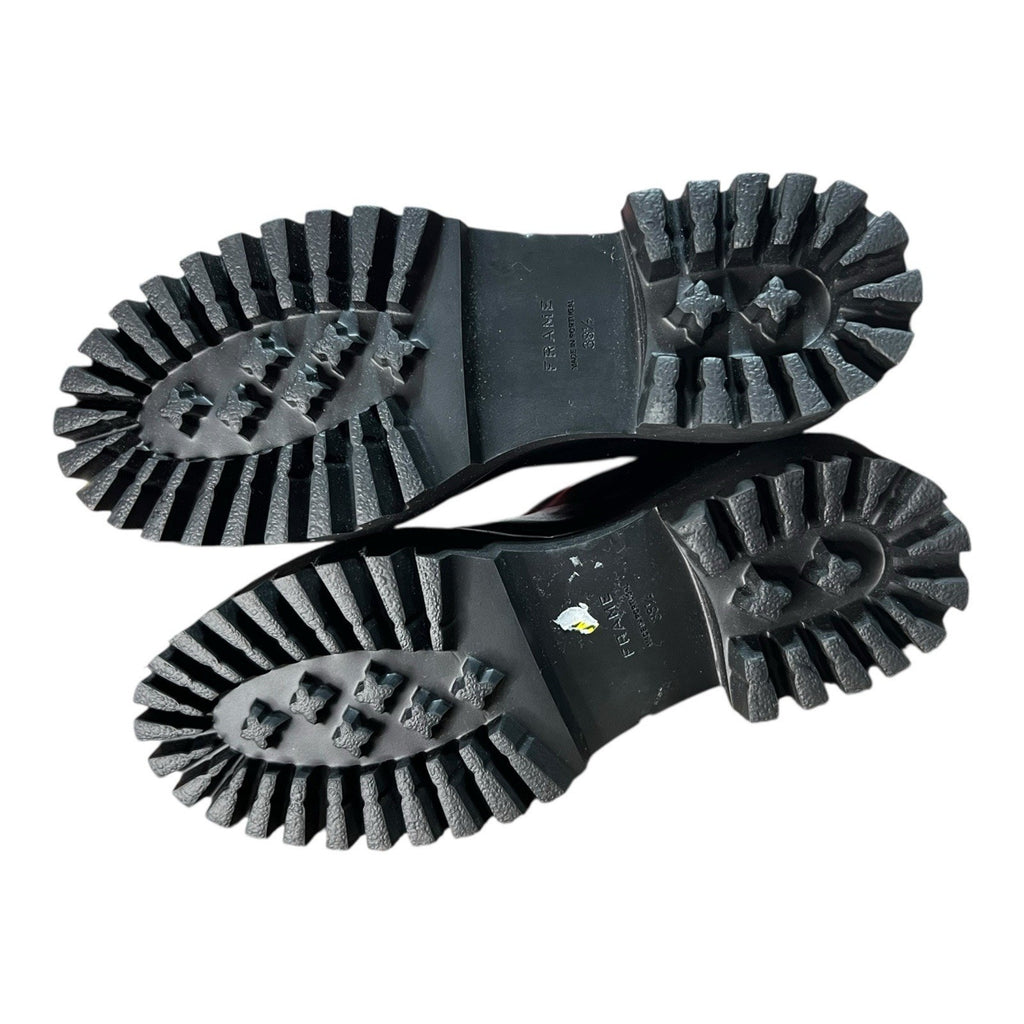 Frame Le Croyden style, featuring a leather upper and a chunky lug sole EU 38.5