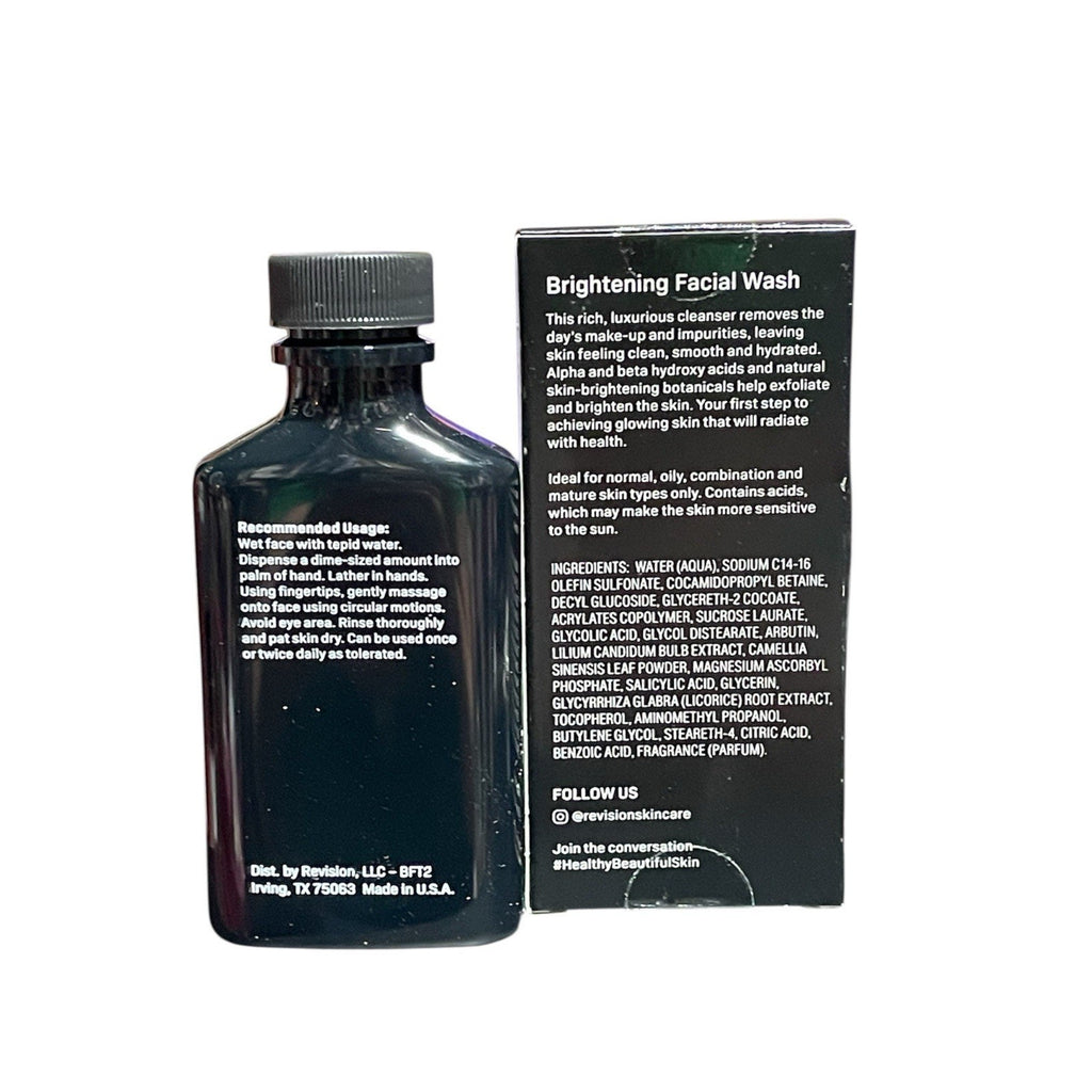 Revision Skincare Brightening Facial Wash 3.4 Oz New In Box