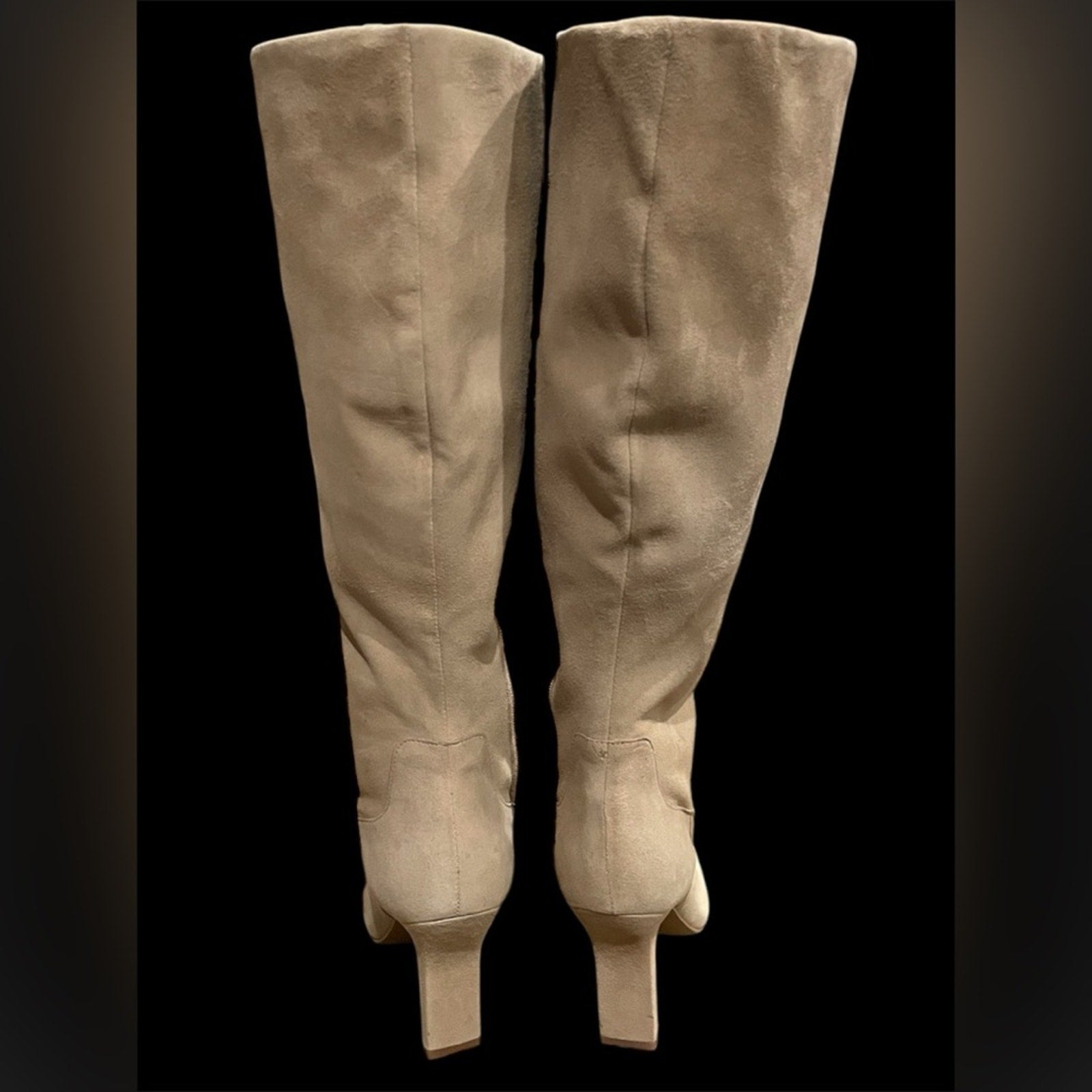 Vince Camuto Kalinder Tortillia Elegant Tan Knee-High Women's Boots 8M NWT