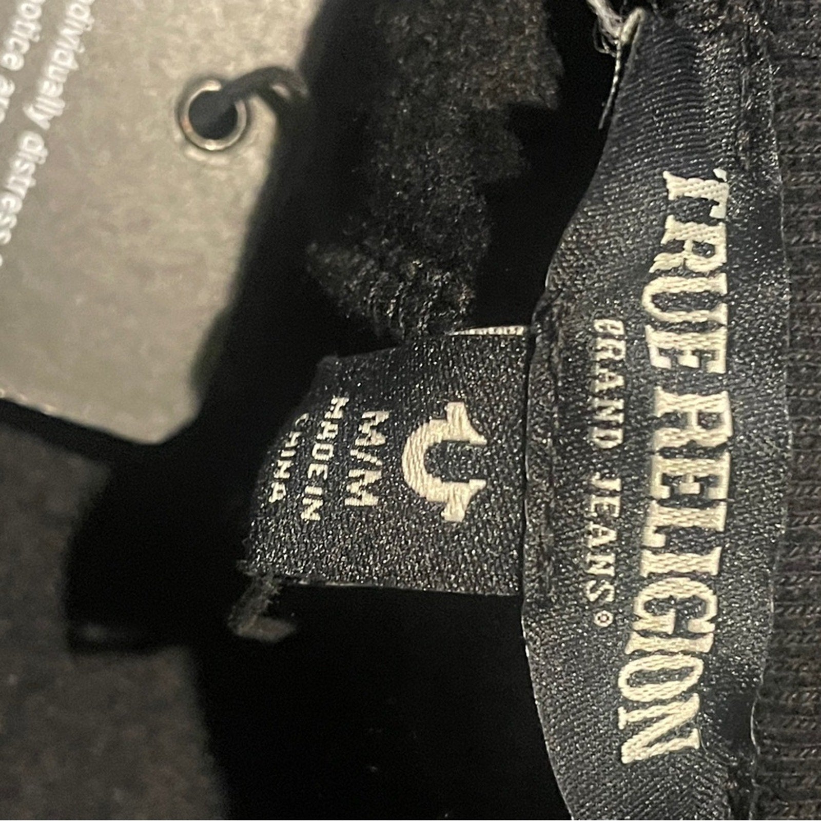 True Religion Black and White Athletic Women’s Shorts NWT MSRP $89 sz M