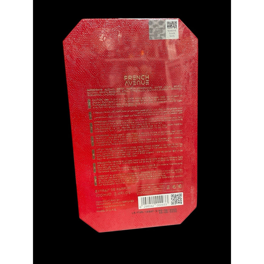 Veneno Scarlet | Eau De Parfum | by French Avenue 3.4oz  100 Ml