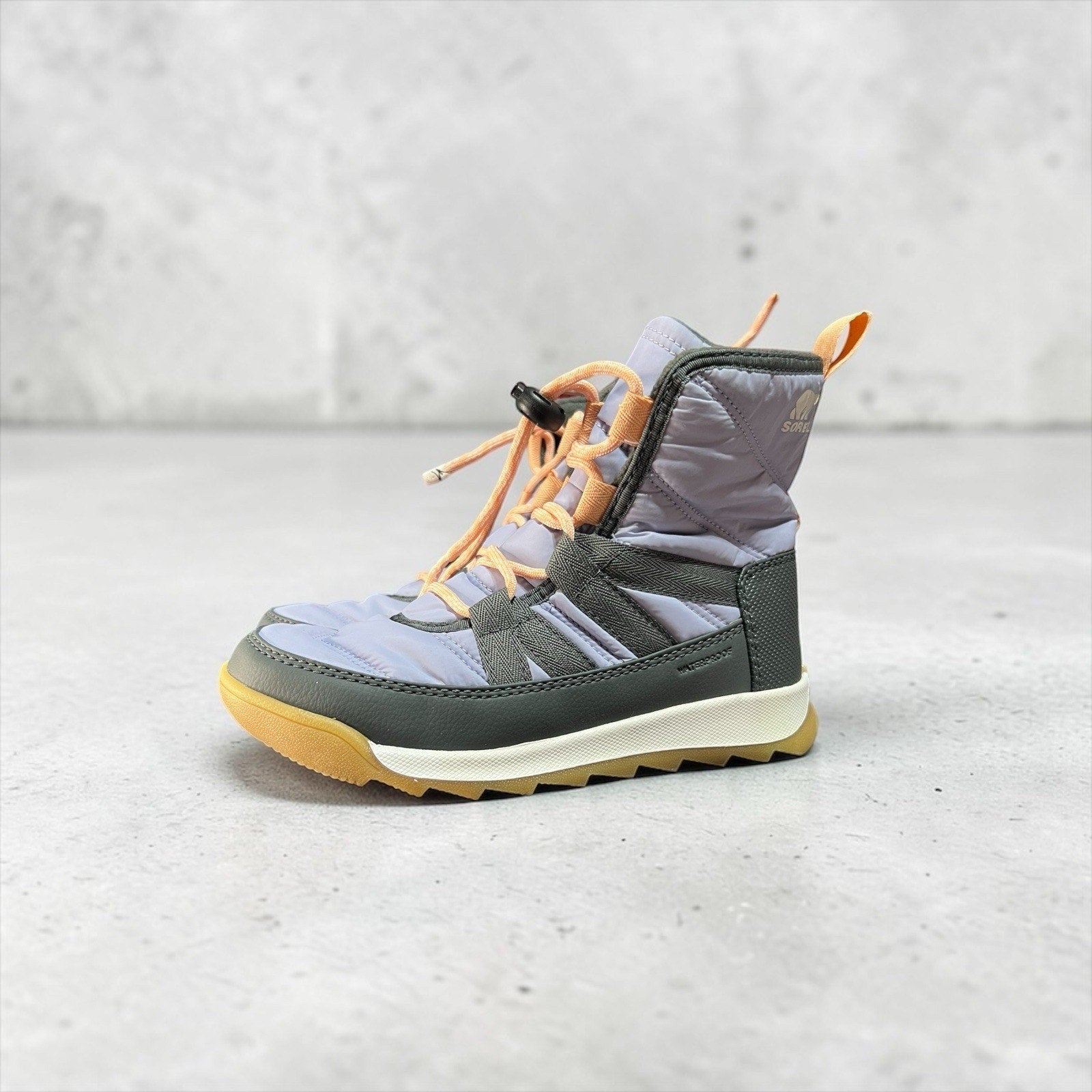 Sorel Whitney Purple And Gray Insulated Boots Youth Size 2