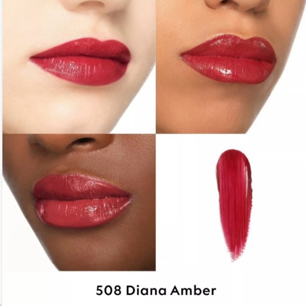 Gucci 508 Diana Amber Glow and Care Lipstick NIB