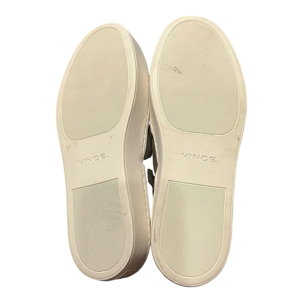 Vince Warren Suede Platform Slip-On Sneakers Womens Shoe Size 7