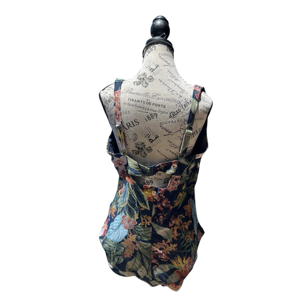Arte Sands Into The Saltu Cezanne D/DD Cup Underwire One Piece Swimsuit SZ 16