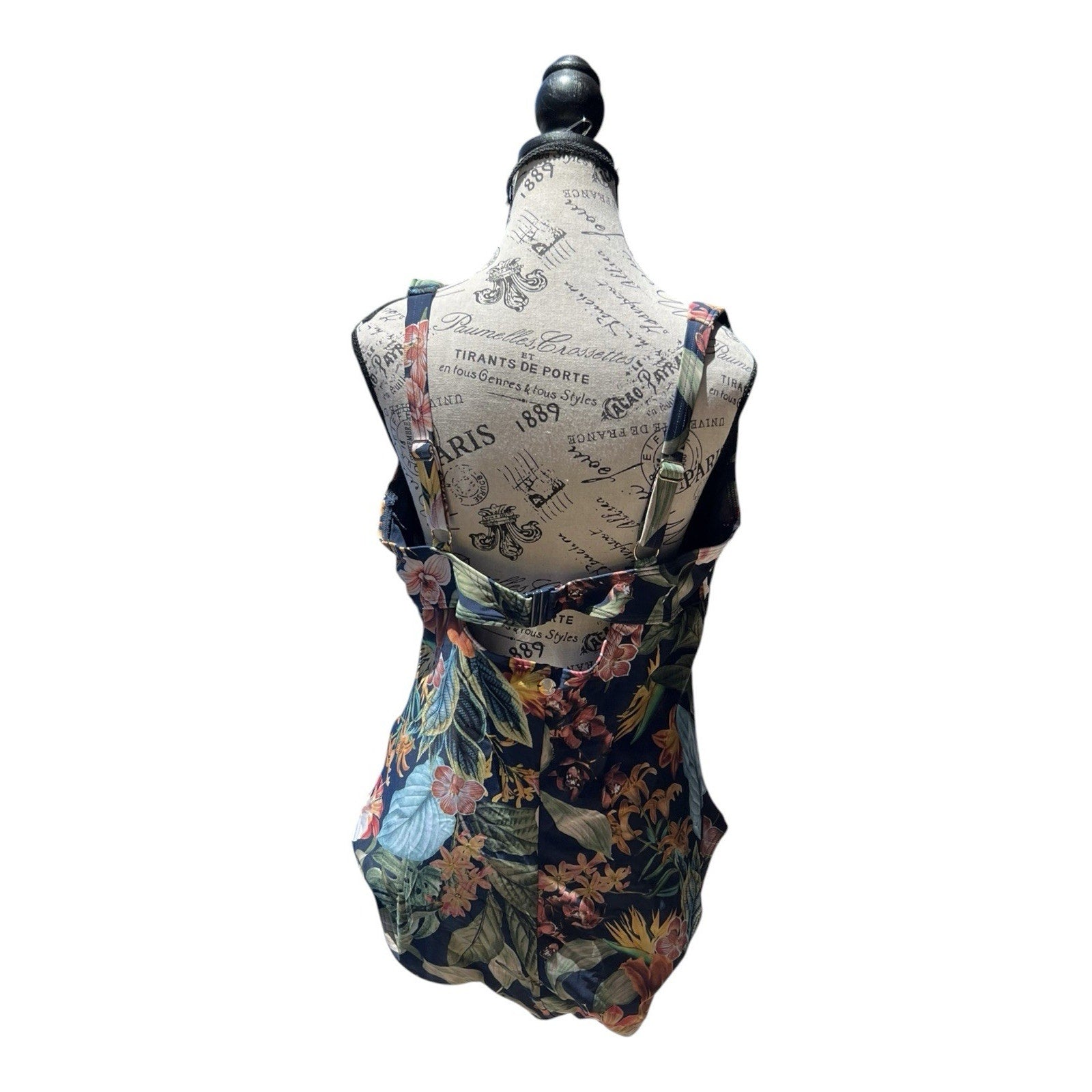 Arte Sands Into The Saltu Cezanne D/DD Cup Underwire One Piece Swimsuit SZ 16