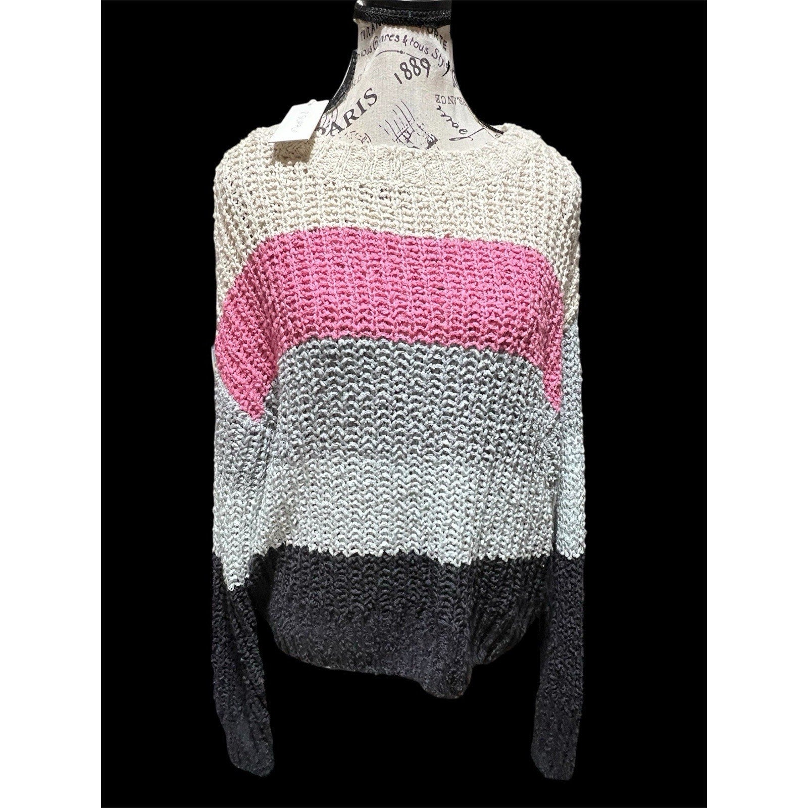 Z Supply Chunky Knit Sweater NWT Size L
