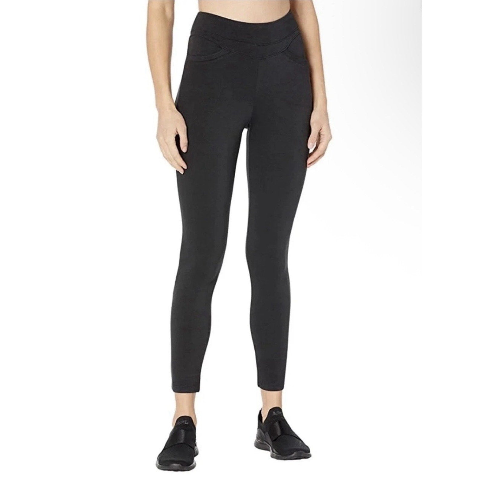 Prana women’s Monte Baldo Black Leggings with Pockets - Large - retail $89