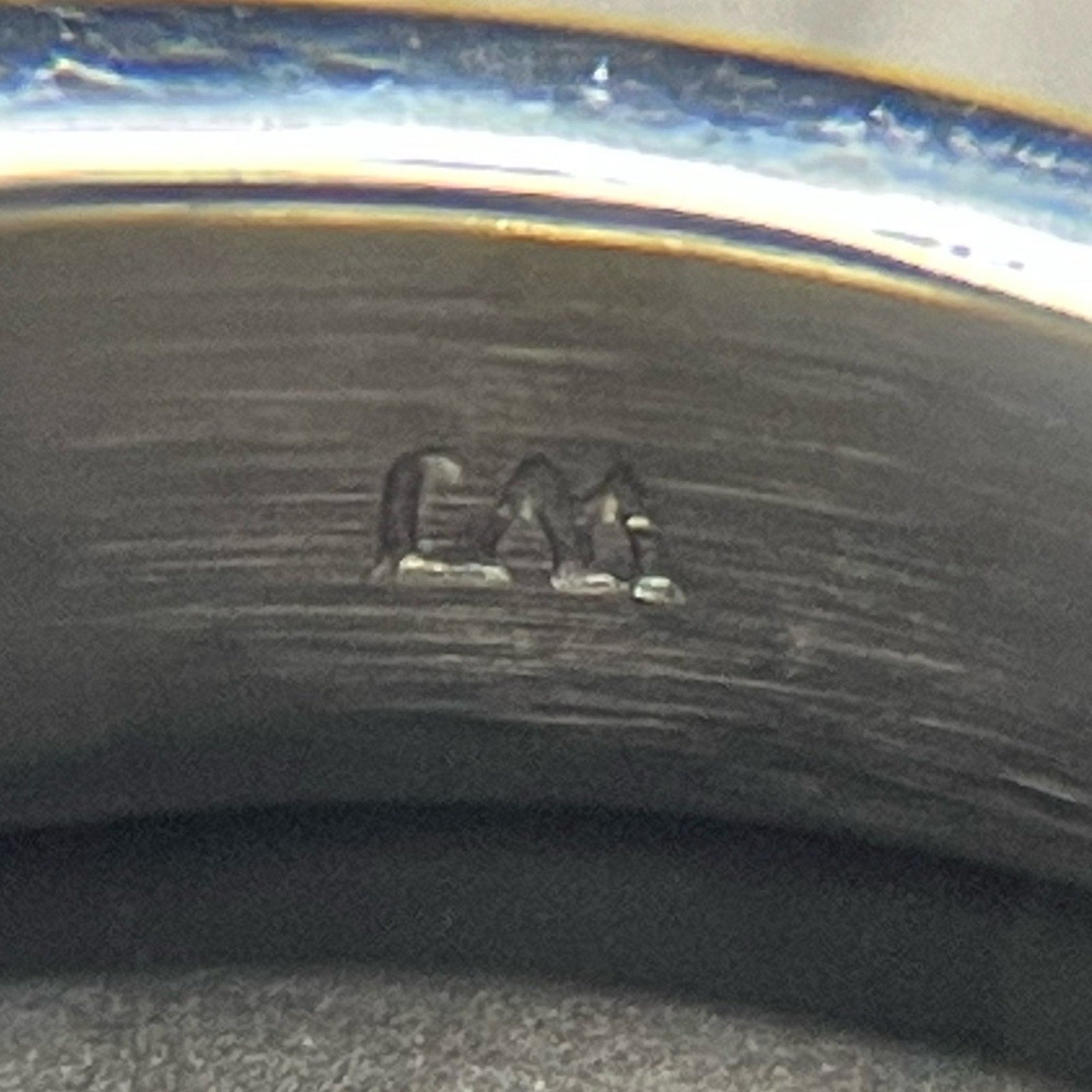 18K solid white Gold and amethyst ring with Moissanite accents