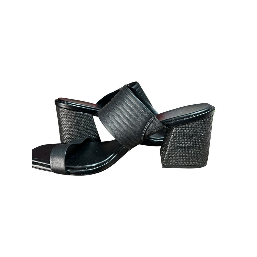 Caslon Lamia slide sandals in black Eomens Shoe Size 12M