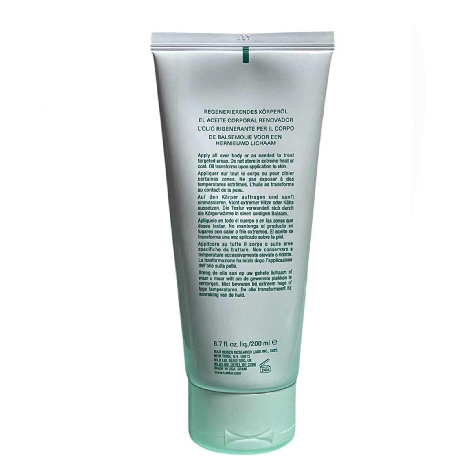 La Mer Silver and Mint Body Balm 6.7 oz New $230 MSRP