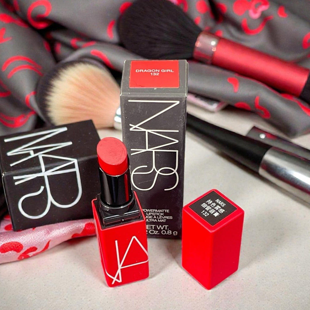 NARS Power Matte Lipstick Dragon Girl - Bold Red New Travel size