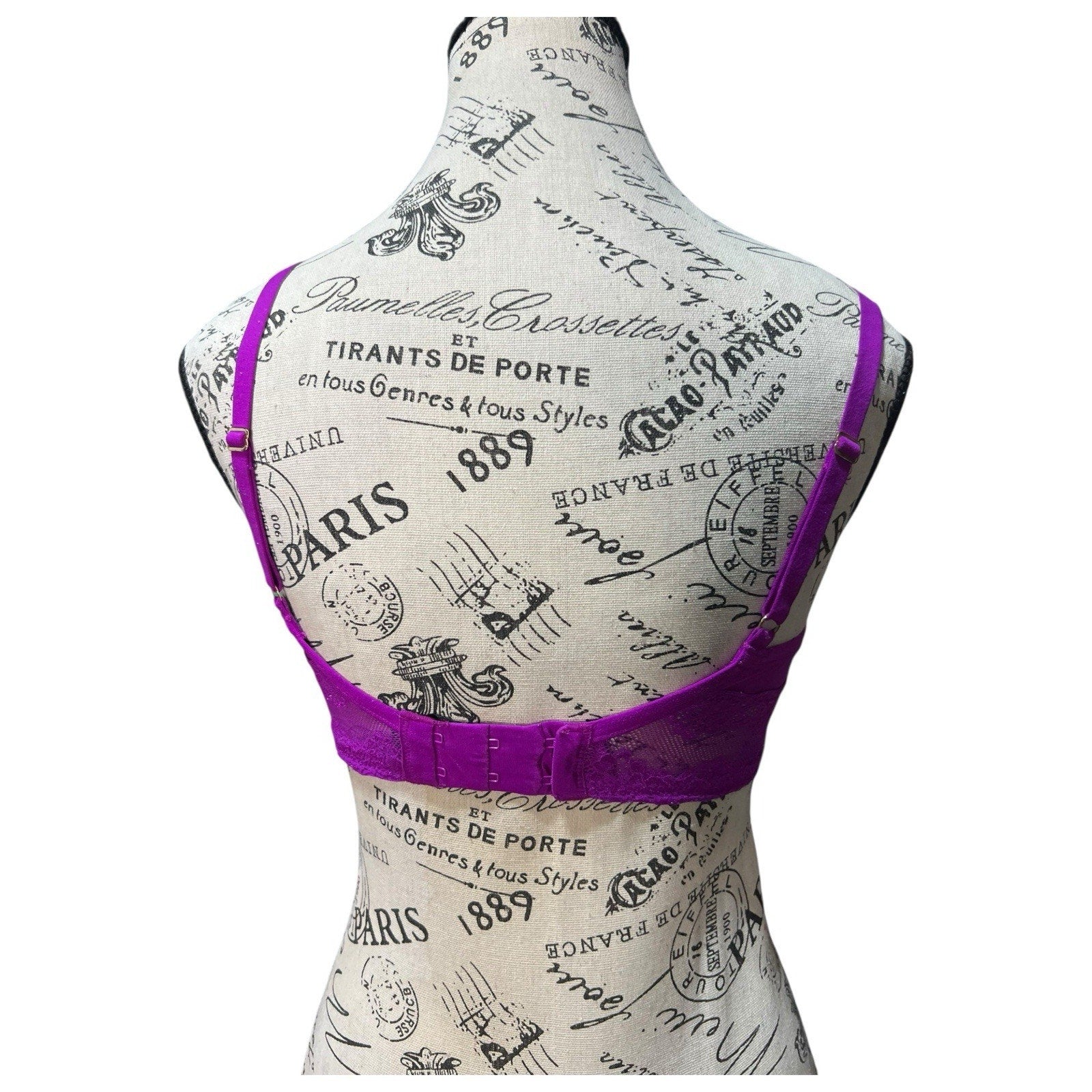 Natori Lightly Lined Purple Bra Size 32DD