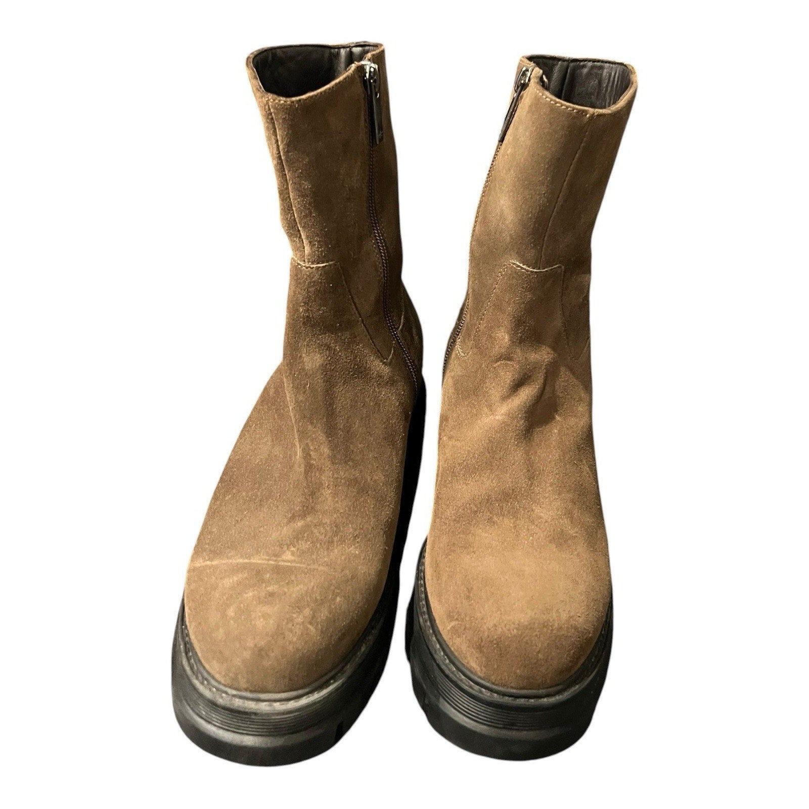 Aquatalia Salvia Brown Suede boot Women’s Shoe Size 8.5 $525 MSRP