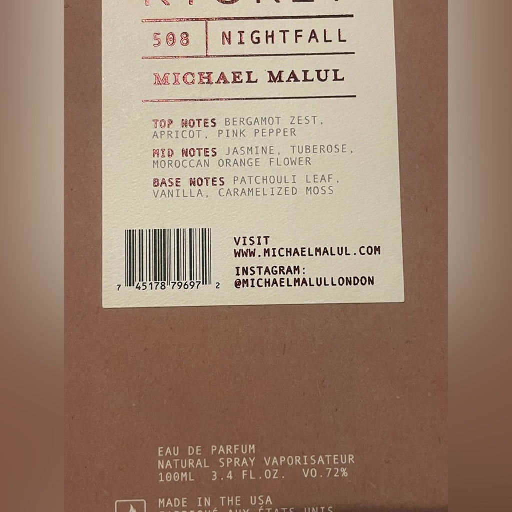 Michael Malik Ktoret Nightfall Womens 3.4 oz