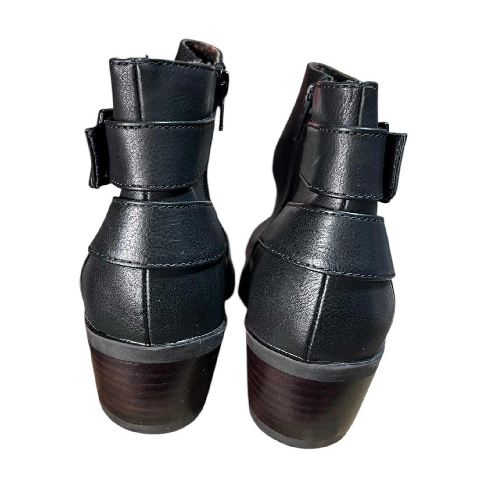 B.O.C. Black Ankle Bootie Women’s Shoe Size 9.5 M