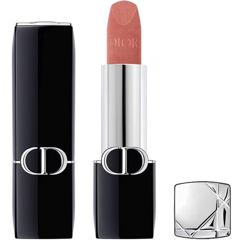 Dior Rouge Nude Look Velvet Lipstick 100 NIB