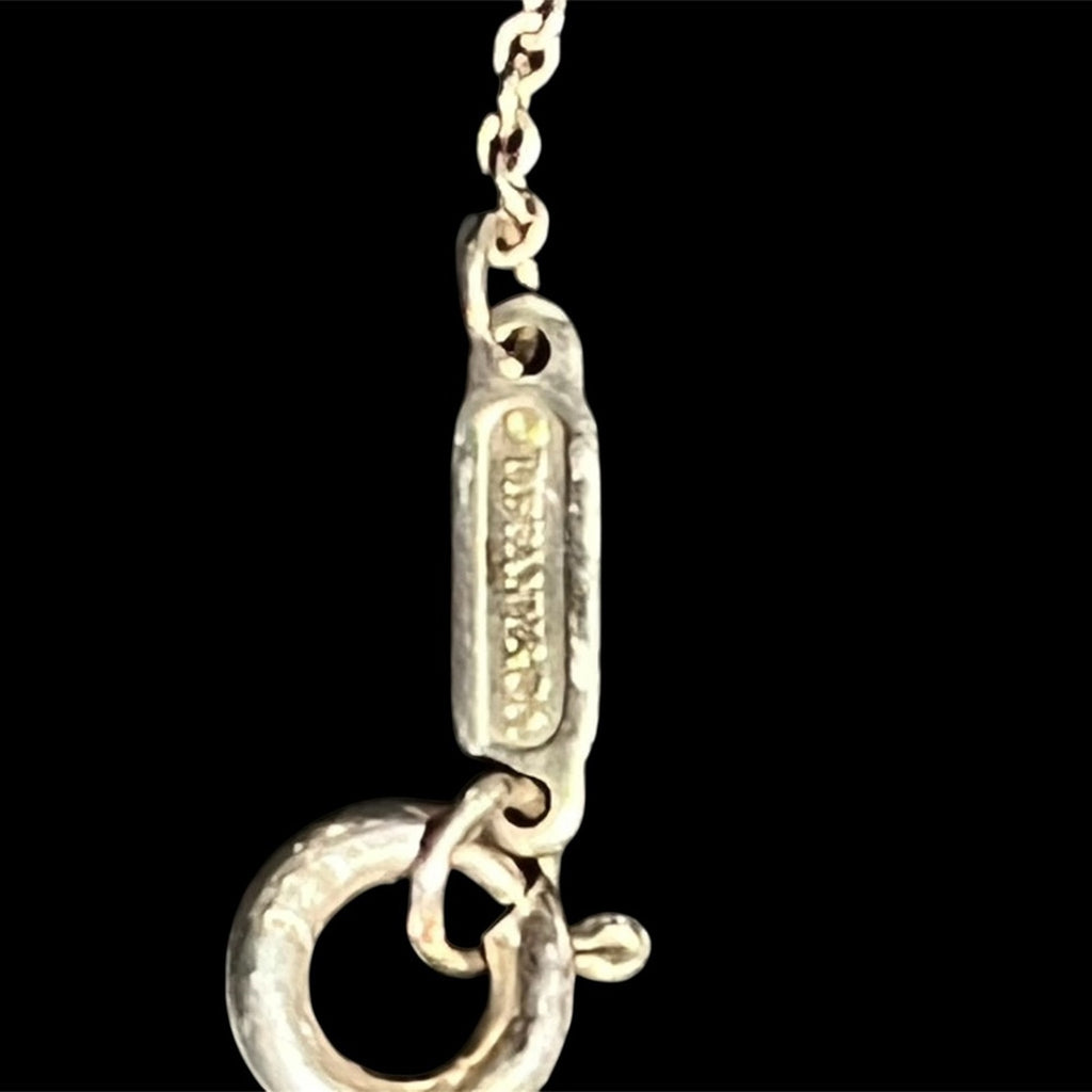 Tiffany & Co. Silver Double Circle Necklace 14 in